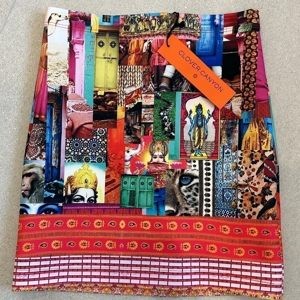 Clover Canyon Mini Skirt! NWT!